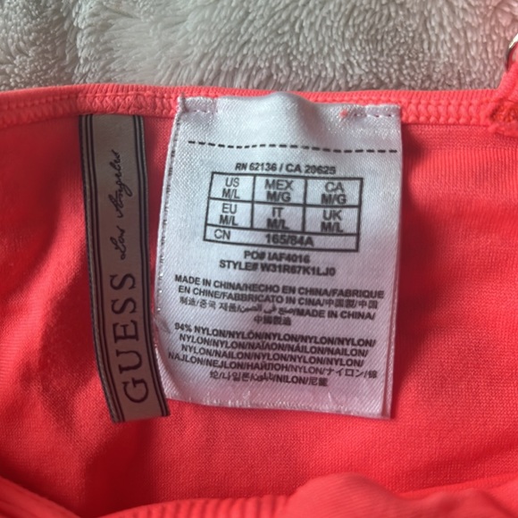 Guess Neon bra lined tank top - Picture 3 of 6